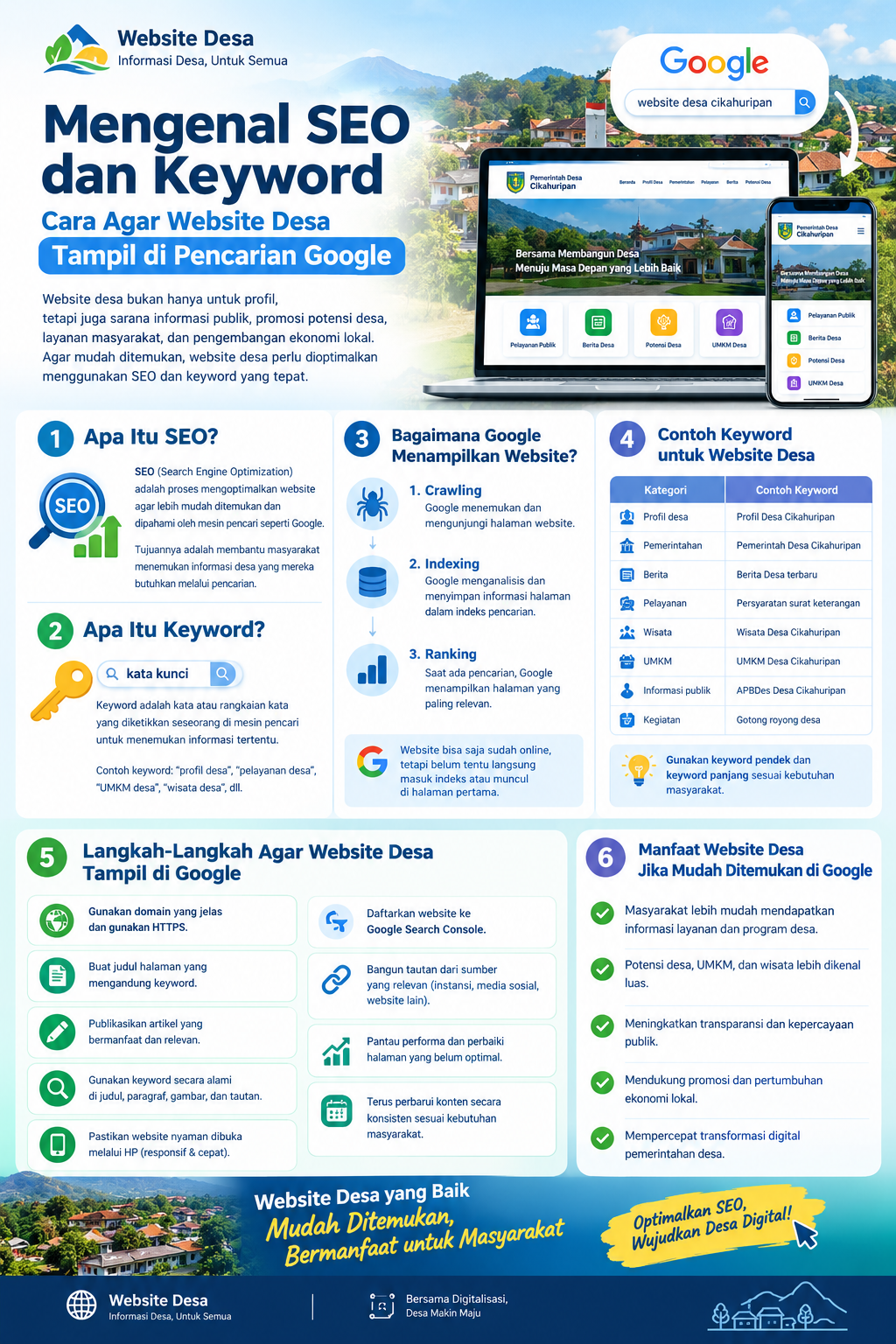 Mengenal SEO dan Keyword: Cara Agar Website Desa Tampil di Pencarian Google